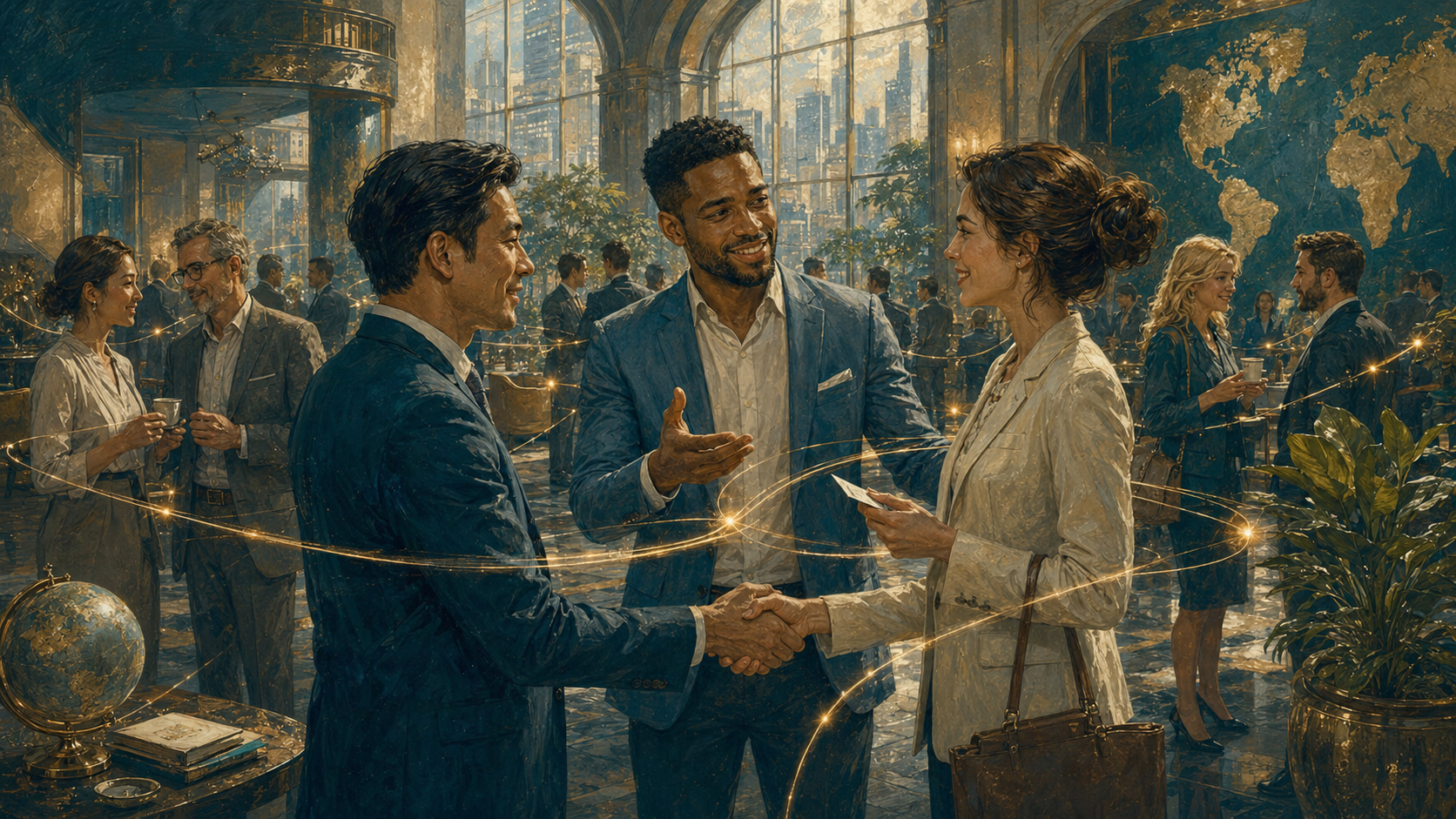 Professional introductions, small talk, and networking — ESL Studio